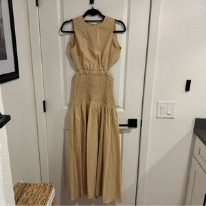 x REVOLVE Lottie Dress in Oat